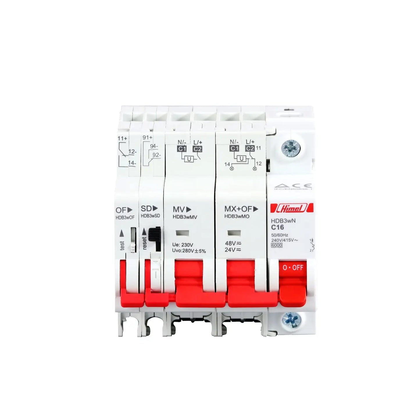 HIMEL under voltage release HDB3w MN