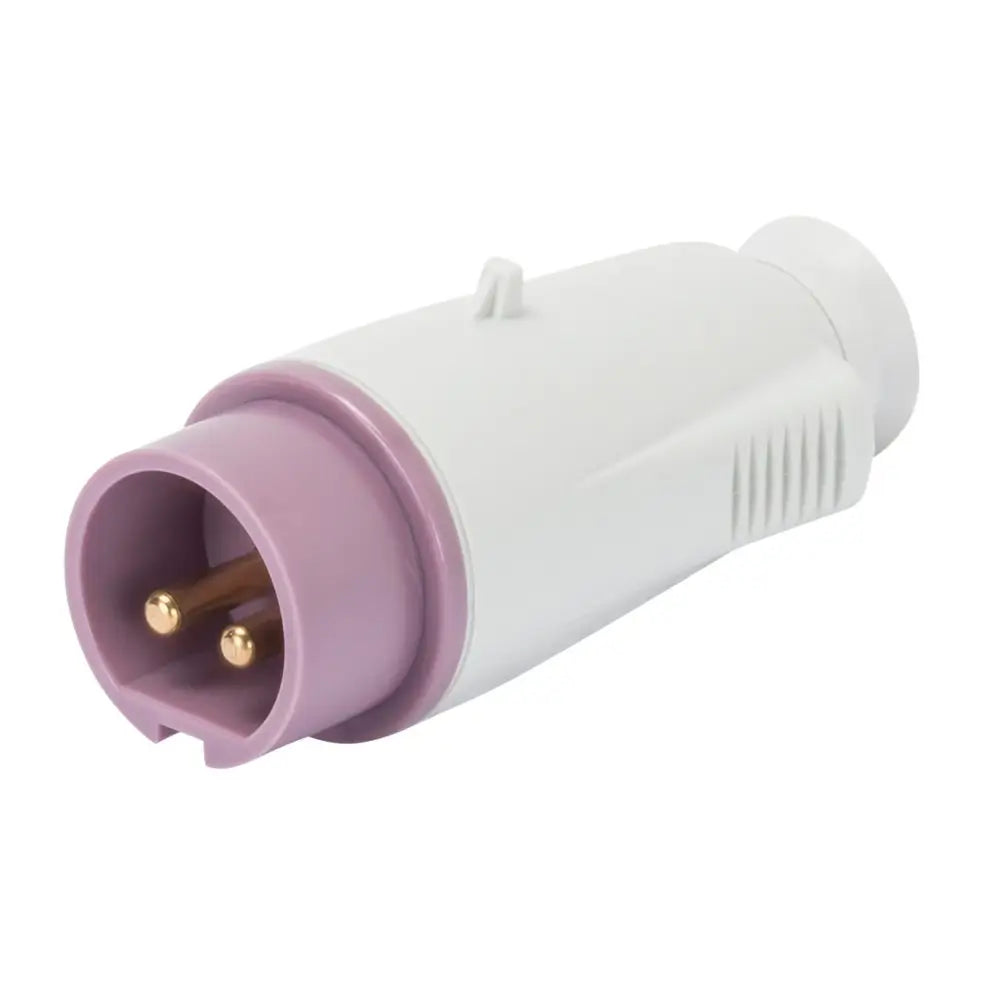 16A 3P 24VIP44 50/60Hz (VIOLET) مقبس (فيش) كهربائي صناعي محمول من جيويس، نوع مستقيم