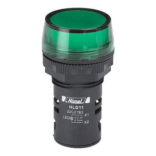 مؤشر هيميل HLD11 LED أخضر AC230V