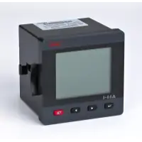 شاشة عرض LCD من هيميل MFM، 600 فولت، 5 أمبير تيار متردد، 72×72، RS485، ثلاثية الطور