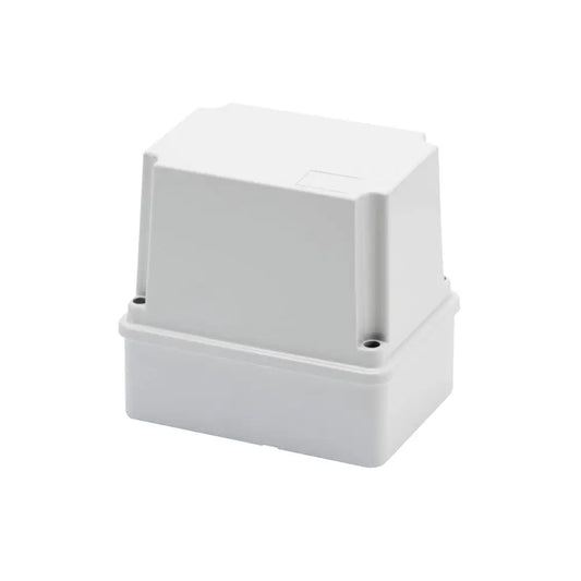 100X100X120 IP56RAL7035  صندوق توصيل كهربائي جيويس مصنوع من البلاستيك معزز بغطاء يتم تثبيته ببرغي
