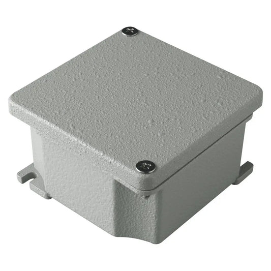 128X103X57 METALIC GREY IP66  صندوق توصيل كهربائي جيويس مصنوع من المعدن