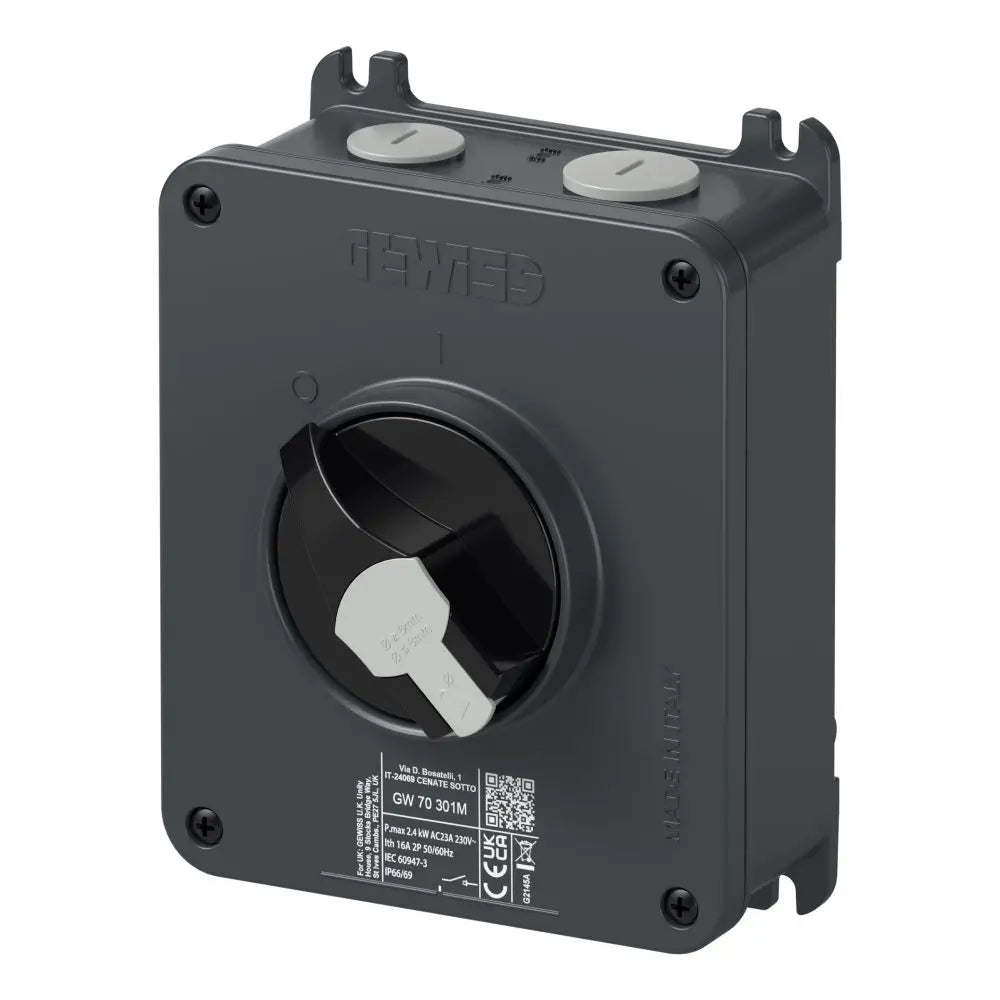 عازل دوار (معدني) 32A 4P IP66-GEWISS